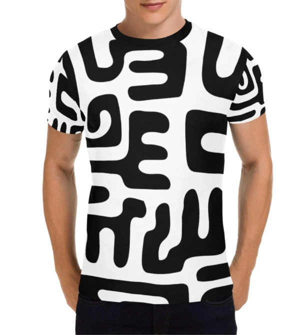 Men's All Over Print T-shirt (USA Size) (Model T40)