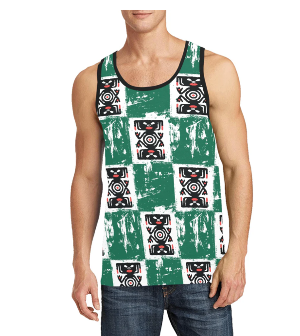 Men's All Over Print Tank Top (Model T57)