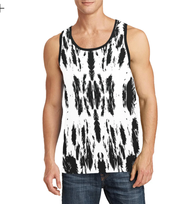 Men's All Over Print Tank Top (Model T57)