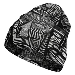 Unisex All-Over Print Knit Beanie