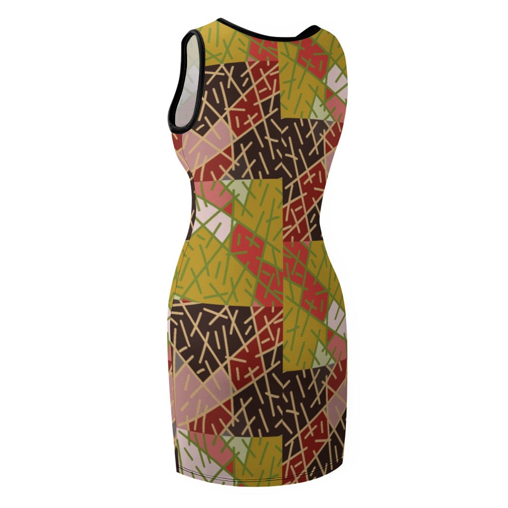 Temperament Slim Fit Sleeveless Tank Dress