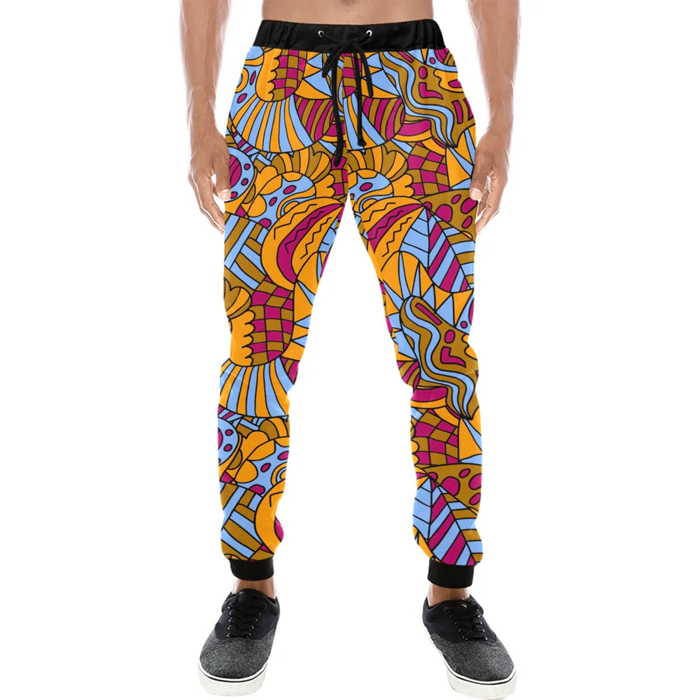 Men's All-Over Print Jogger Sweatpants