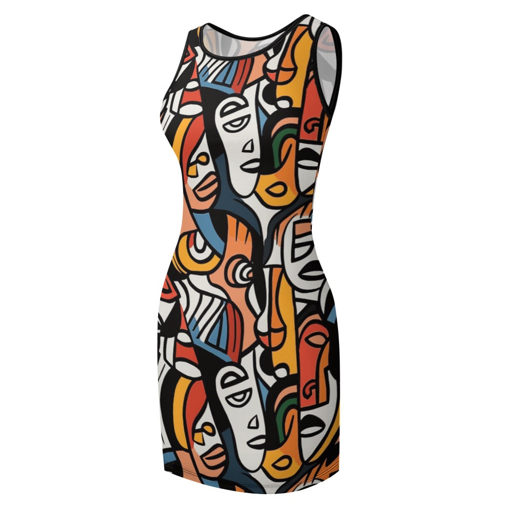 Temperament Slim Fit Sleeveless Tank Dress