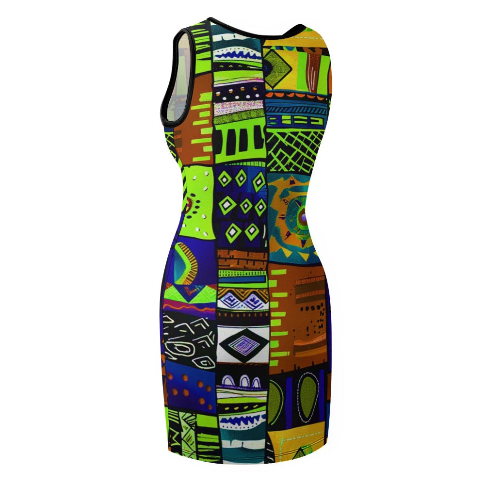Temperament Slim Fit Sleeveless Tank Dress