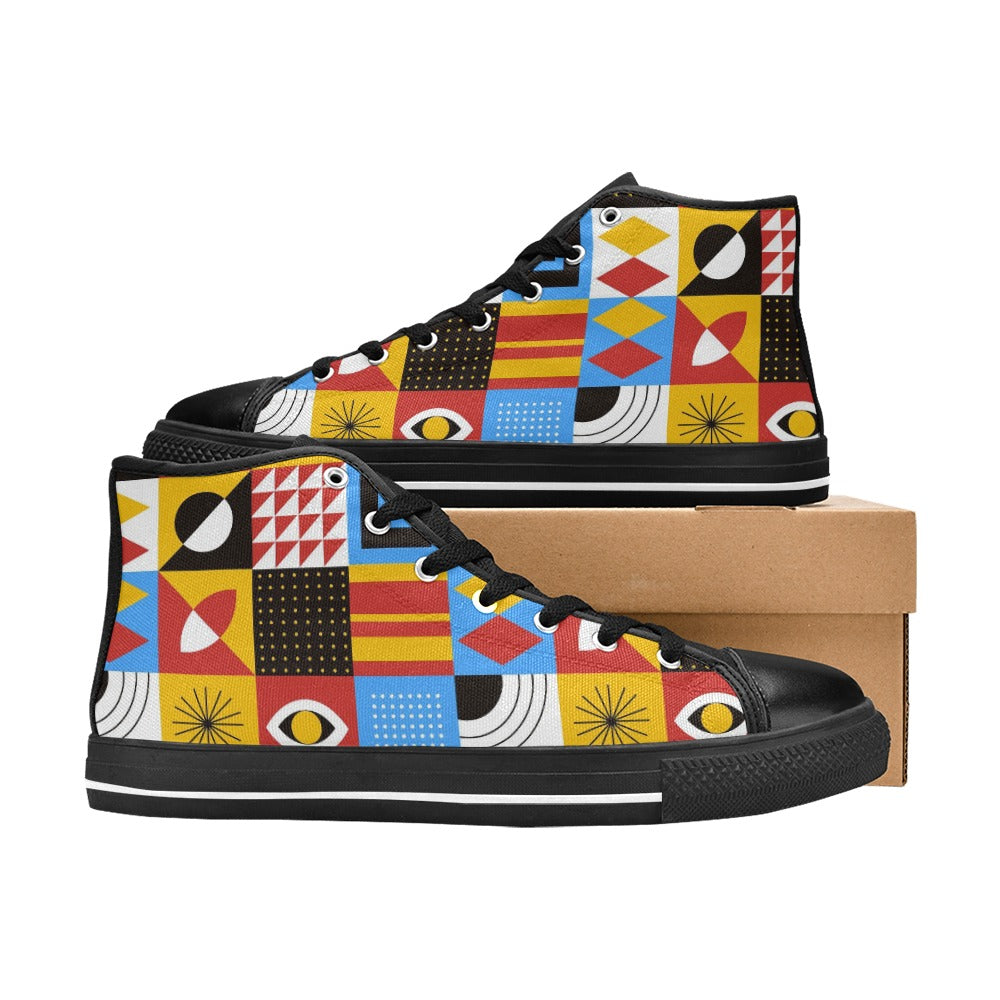 Women's Aquila High-Top Canvas Shoes