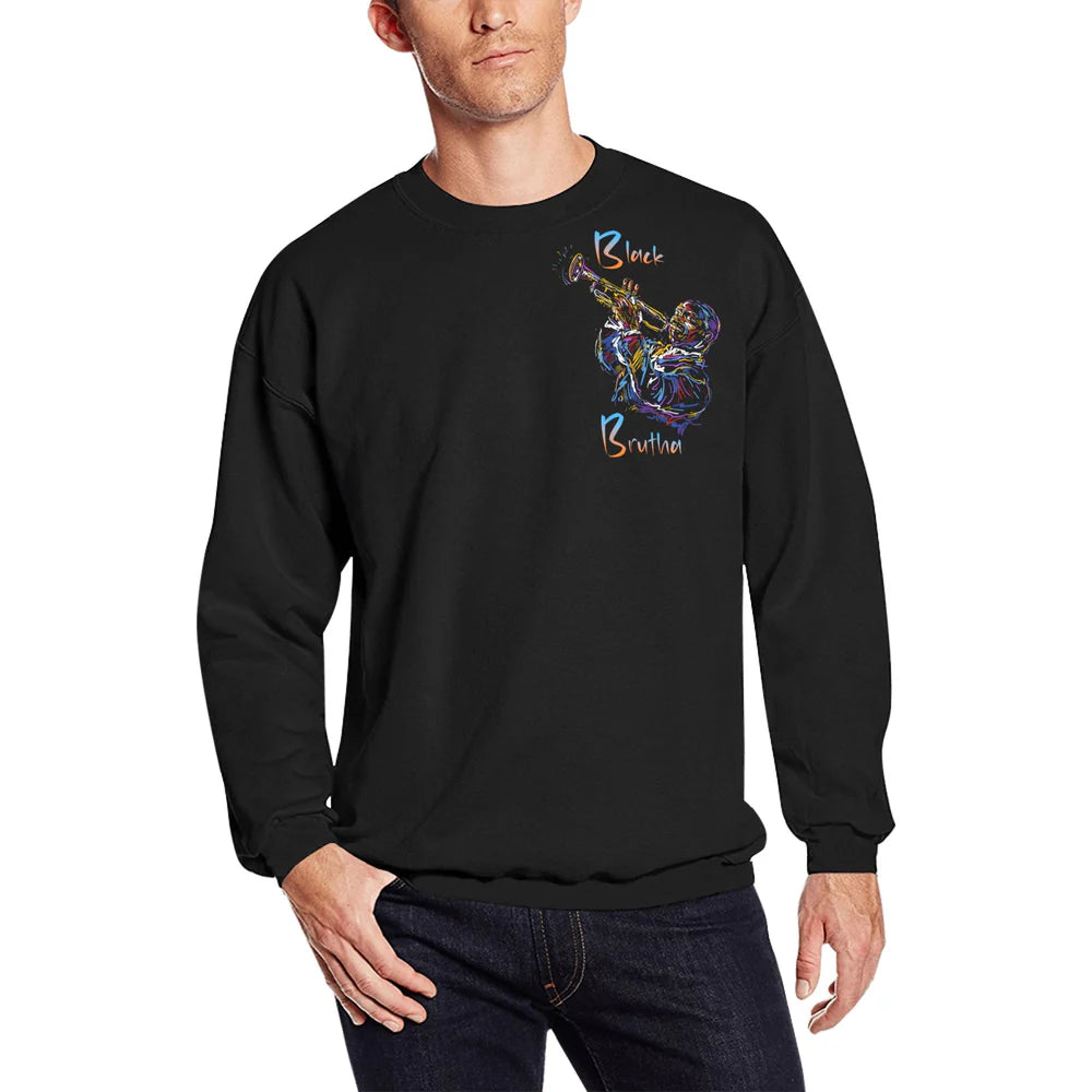 Men's All-Over Print Sweatshirt (Model H18)