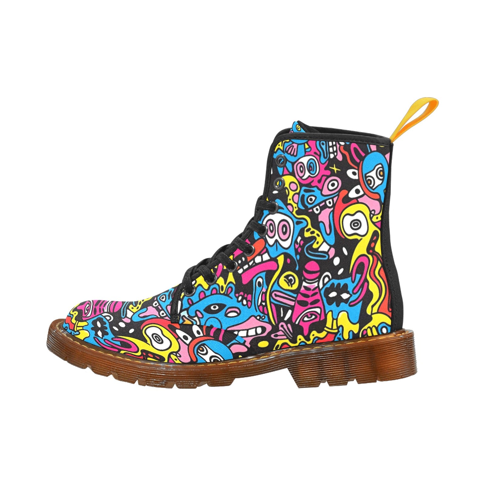 Men's Lace-Up Canvas Boots (Model 1203H)
