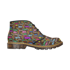 Women's Canvas Chukka Boots (Model 2402-1)