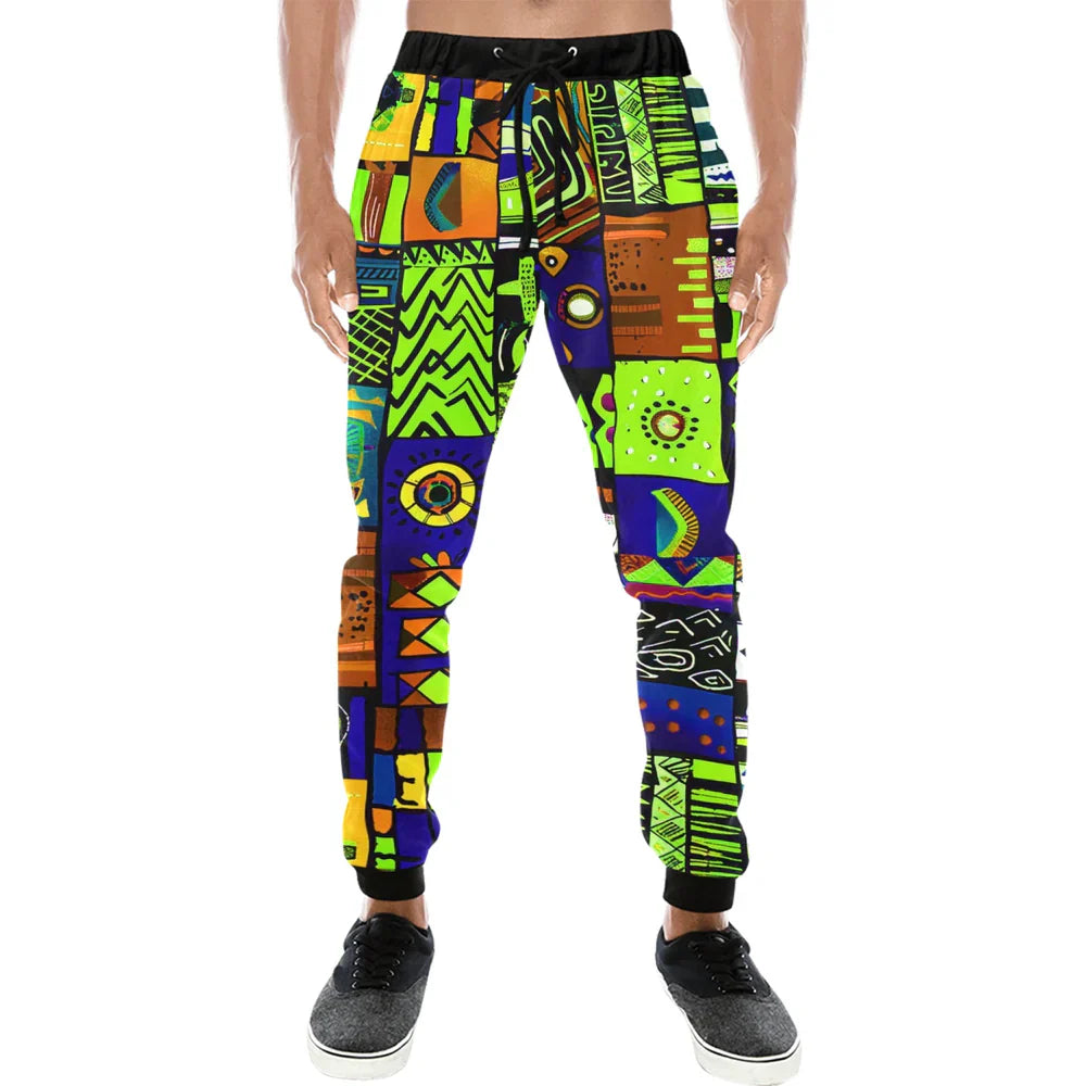 Men's All-Over Print Jogger Sweatpants