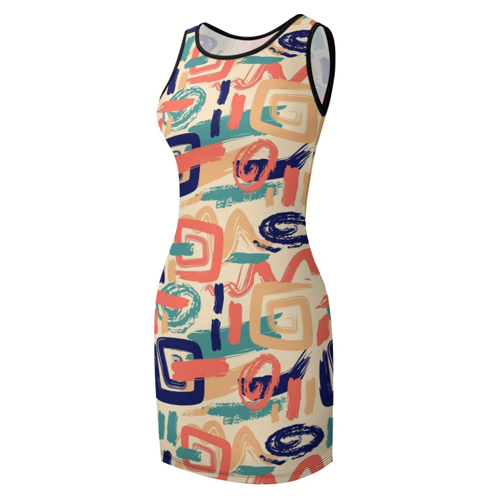 Temperament Slim Fit Sleeveless Tank Dress