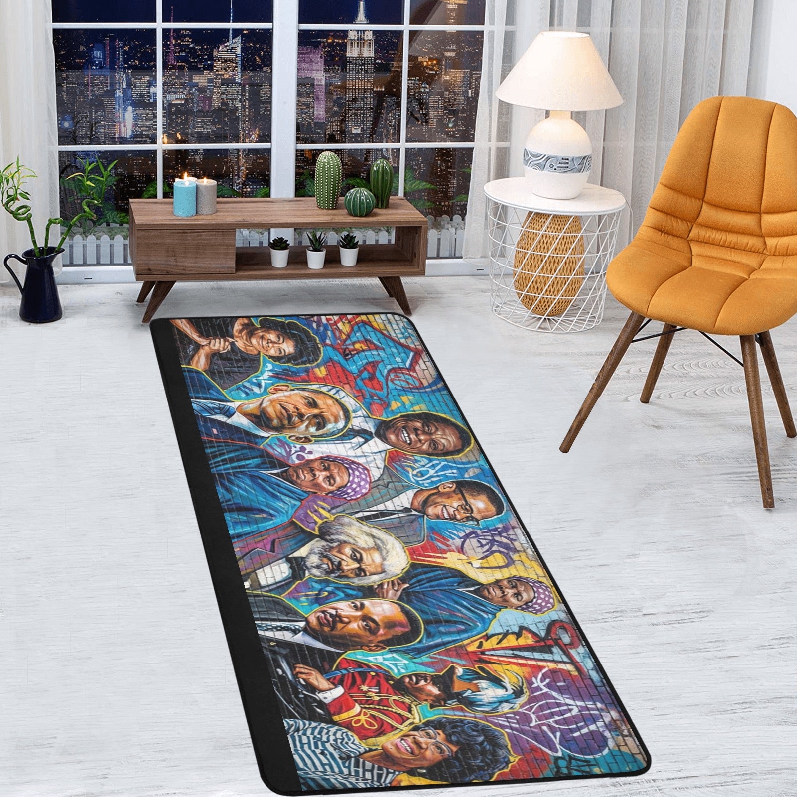 modern runner rug for living room floor