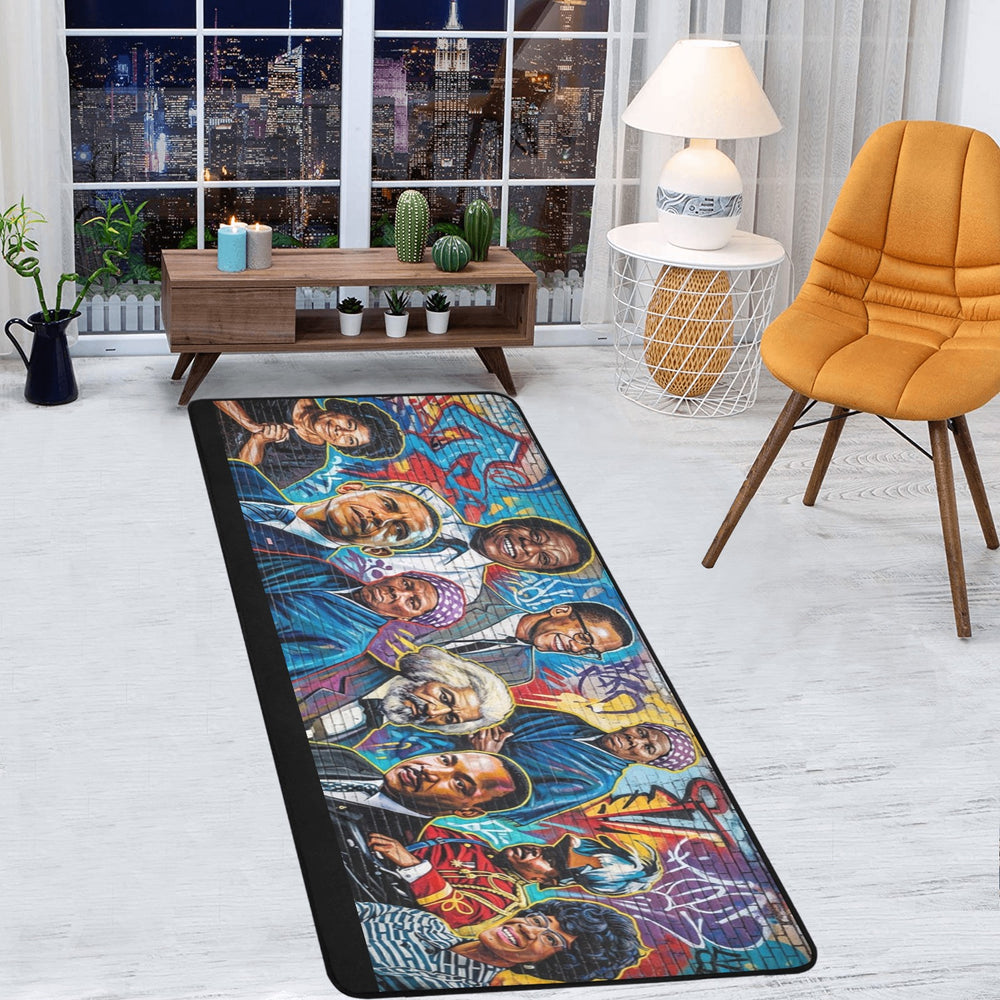 modern runner rug for living room floor