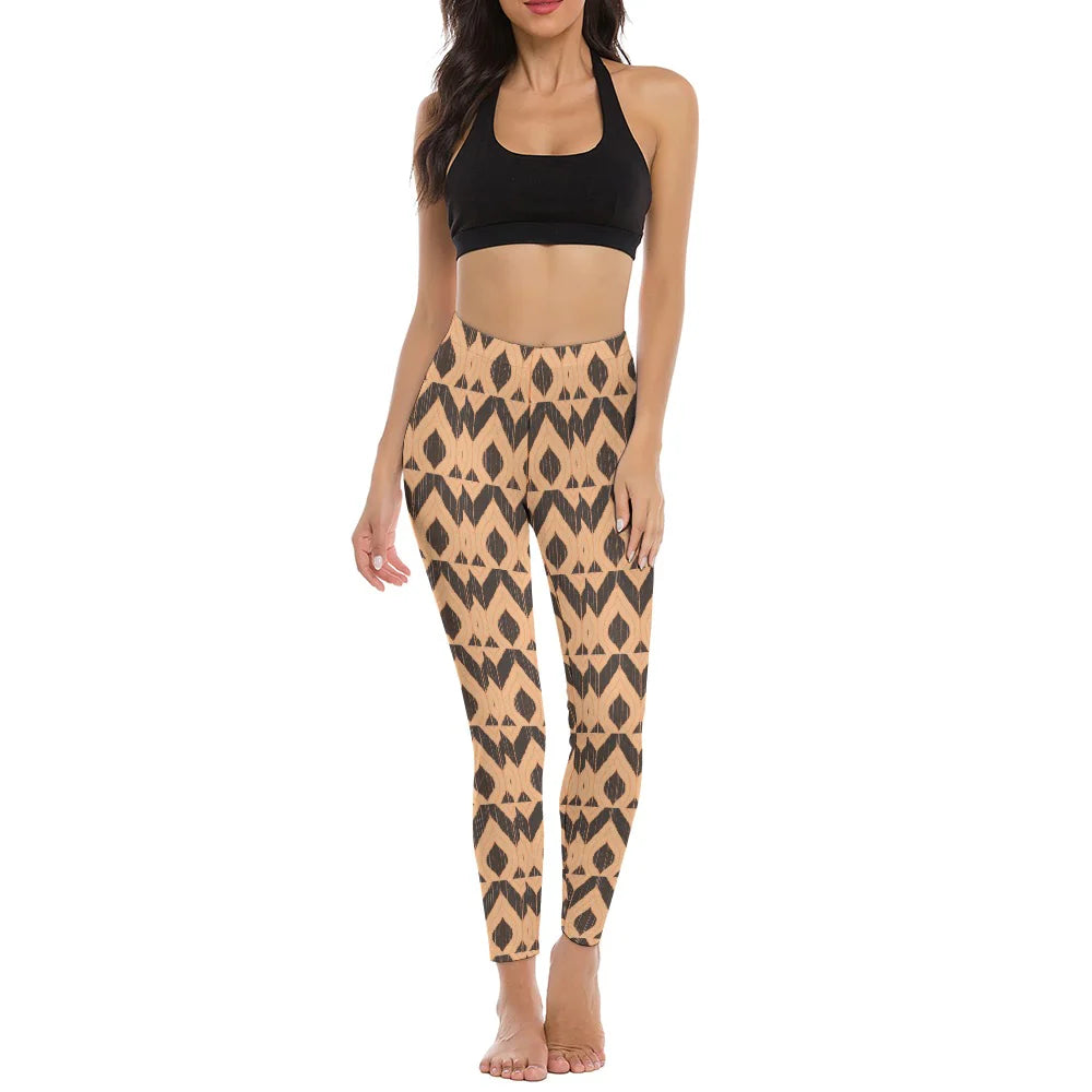 Women's Patterned Tight Yoga Pants
