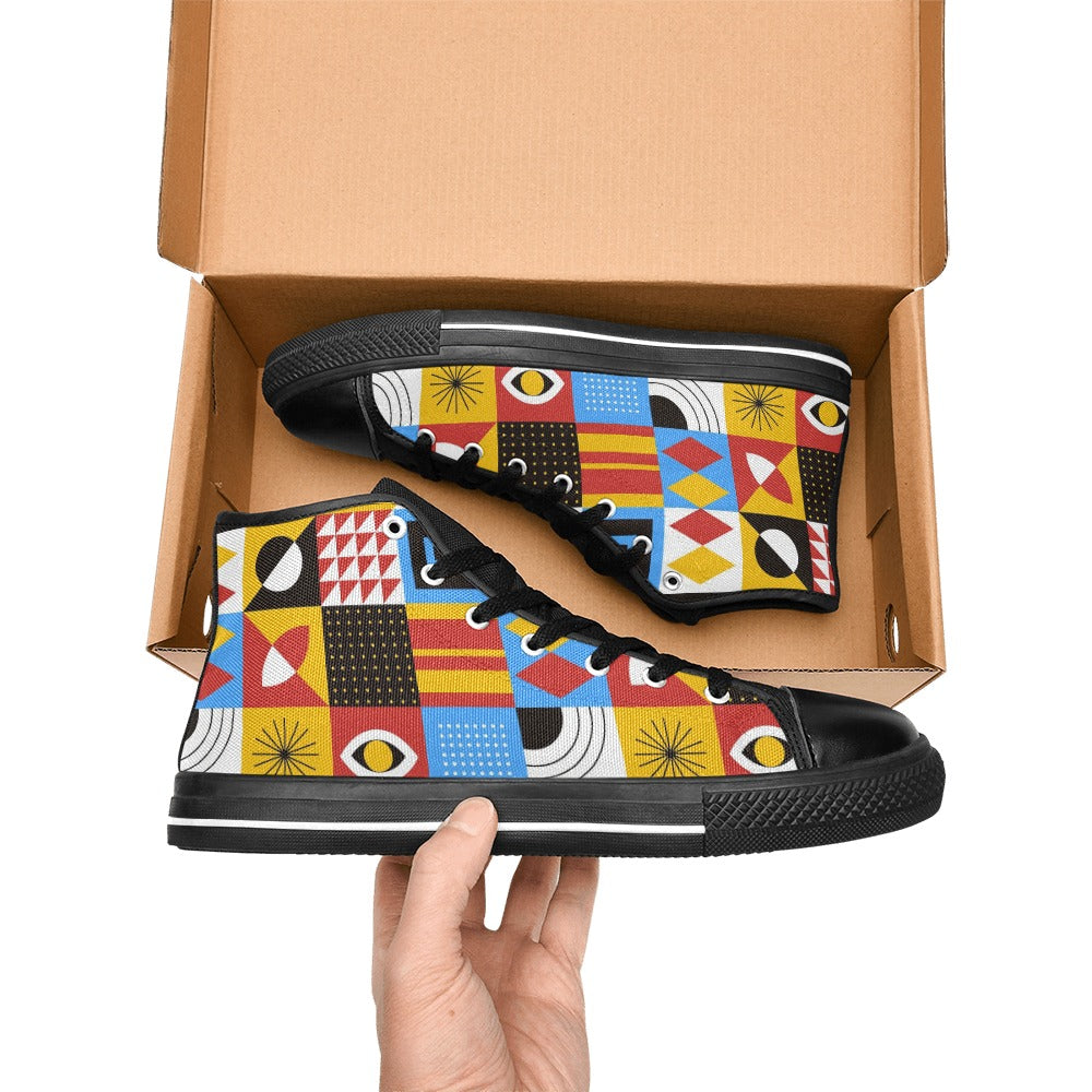 Women's Aquila High-Top Canvas Shoes
