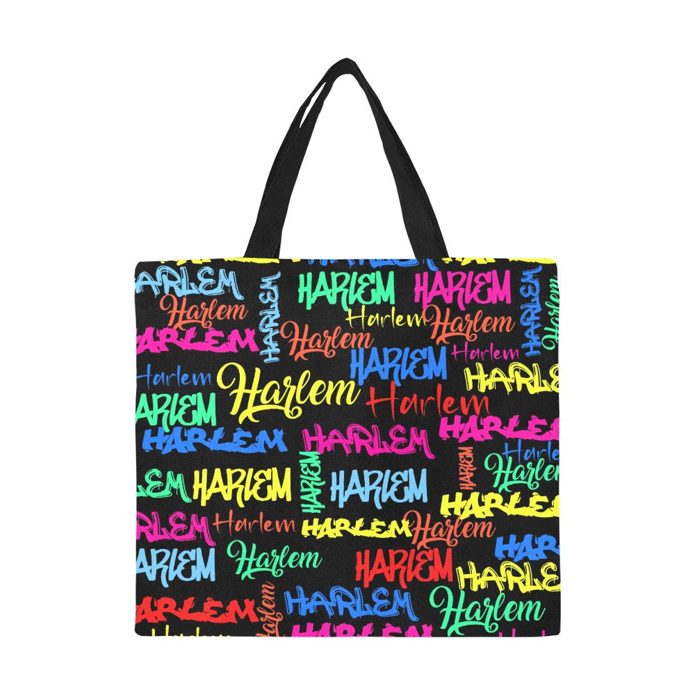All-Over Print Canvas Tote Bag