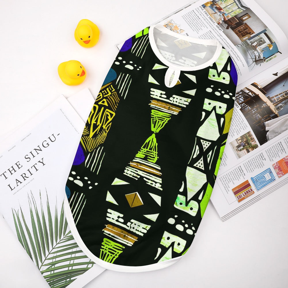 Tribal Geometric All-Over Print Pet Vest
