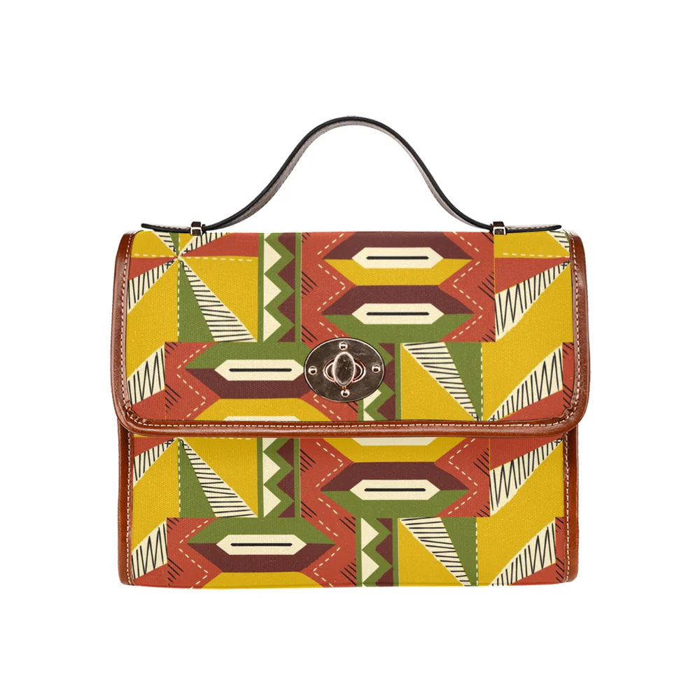 Waterproof Canvas Satchel (H1641)
