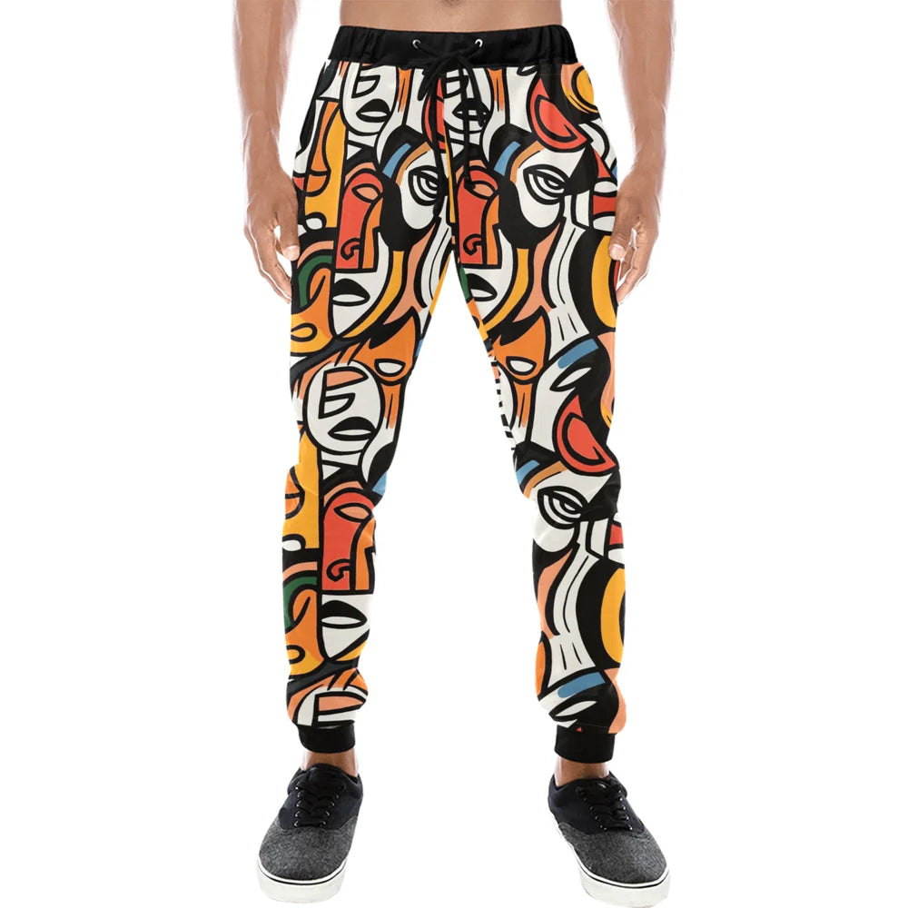 Men's All-Over Print Jogger Sweatpants