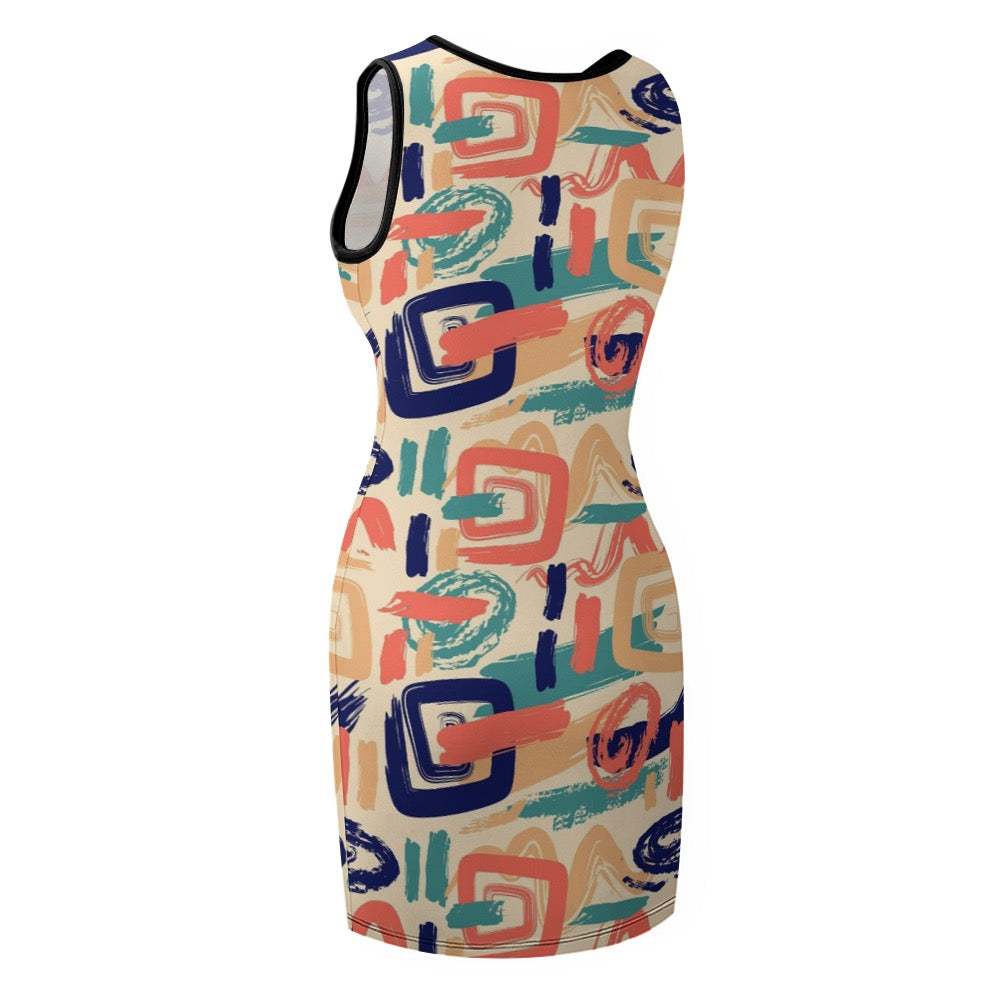 Temperament Slim Fit Sleeveless Tank Dress