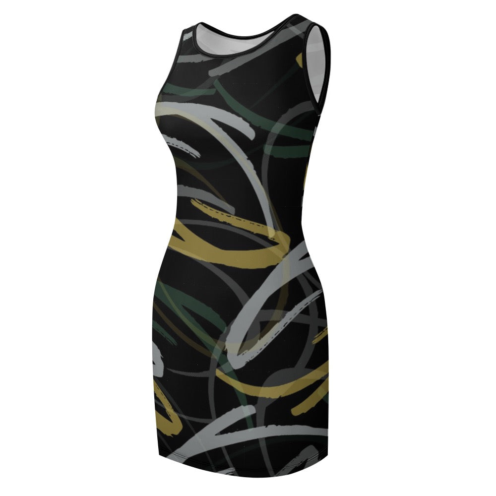 Temperament Slim Fit Sleeveless Tank Dress