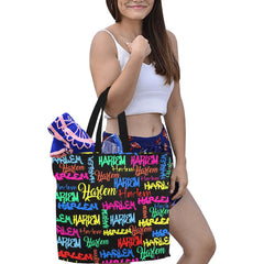 All-Over Print Canvas Tote Bag