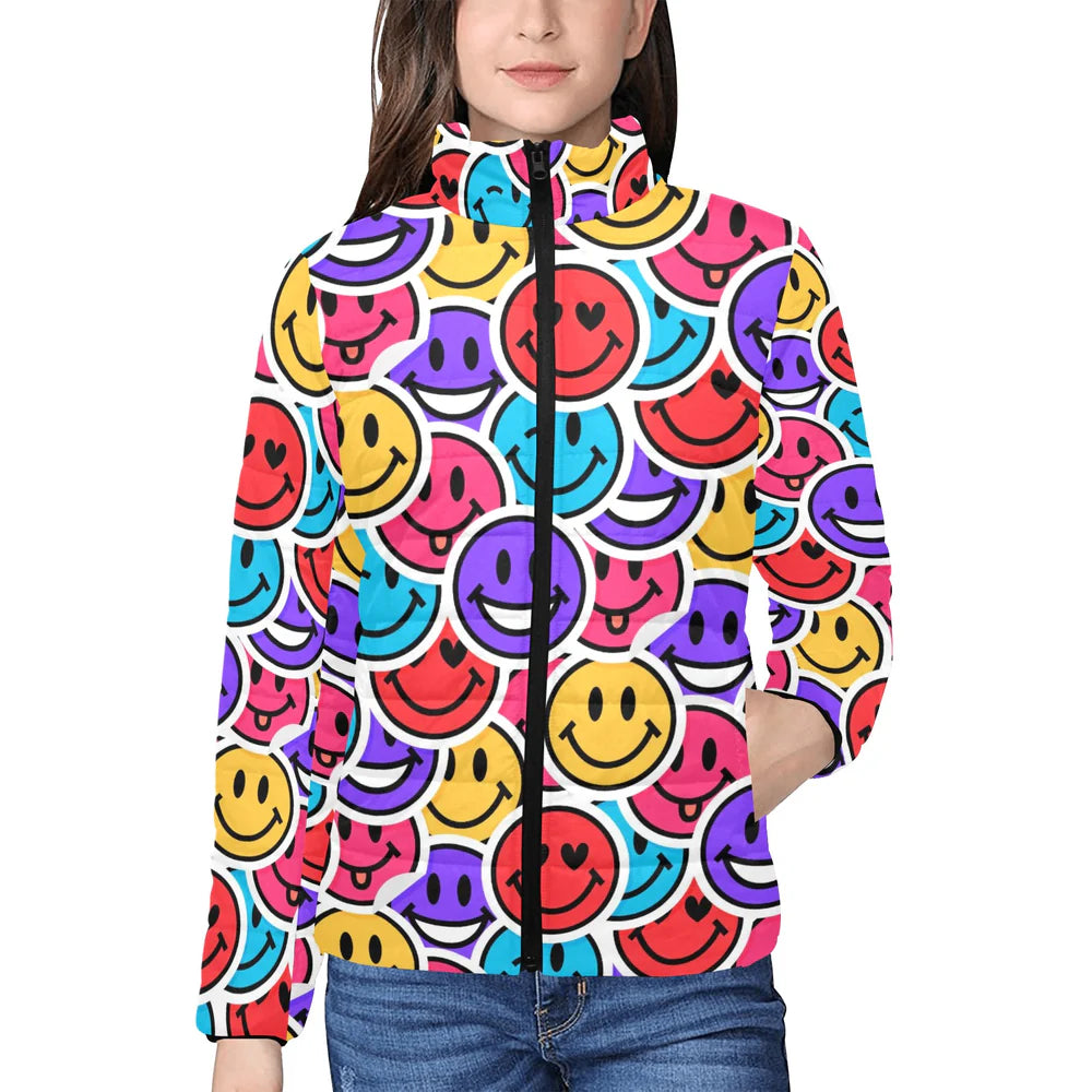 Women's Stand Collar Padded Jacket