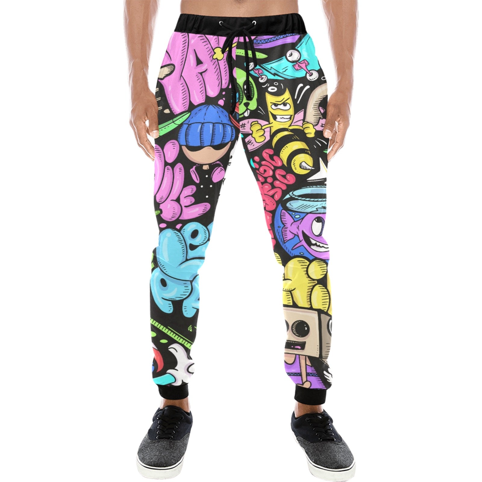 Men's All-Over Print Jogger Sweatpants