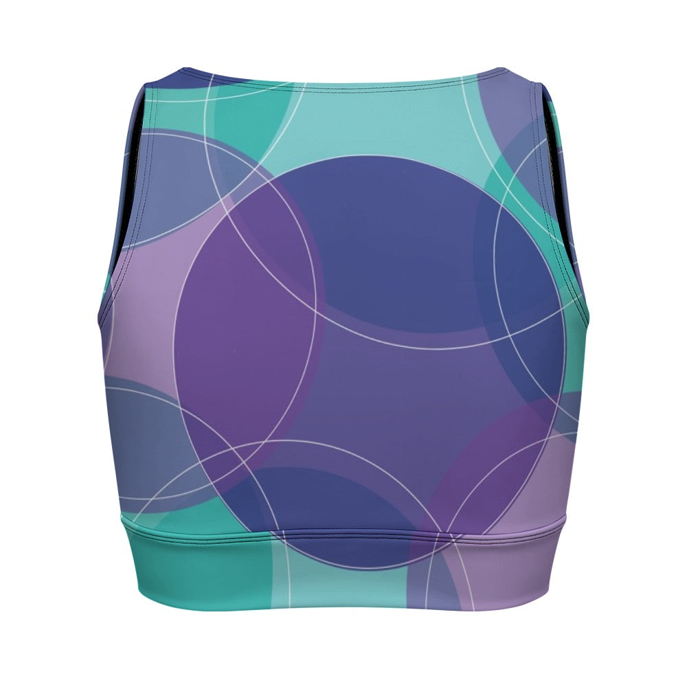 Yoga Zipper Vest New Tie-Dye