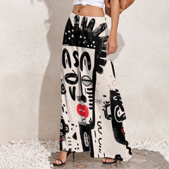 Women's Personalized Wide-Leg Pants