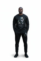 james baldwin graphic sweatsuit streetwear set