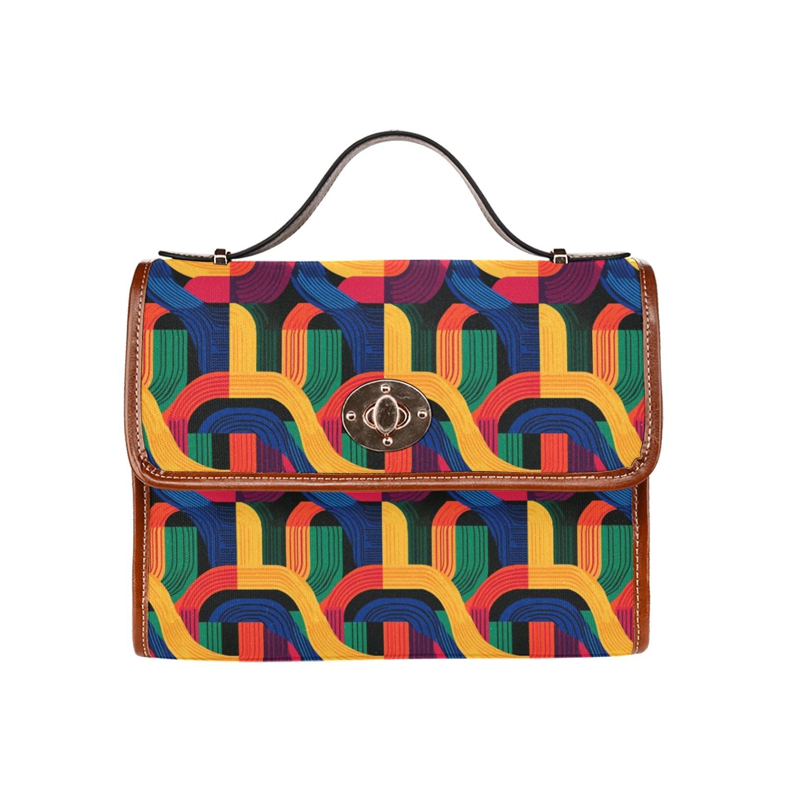 Waterproof Canvas Satchel (H1641)