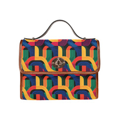 Waterproof Canvas Satchel (H1641)
