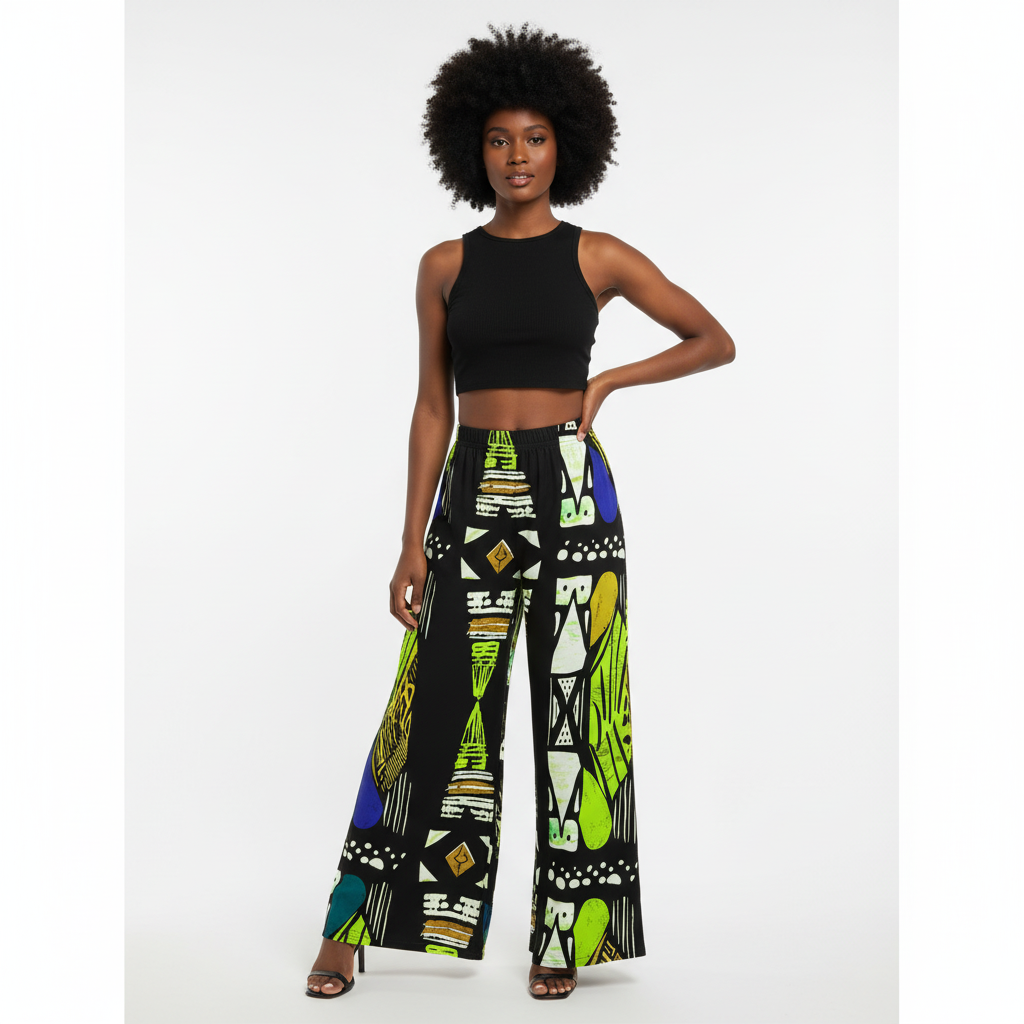 Women's Personalized Wide-Leg Pants