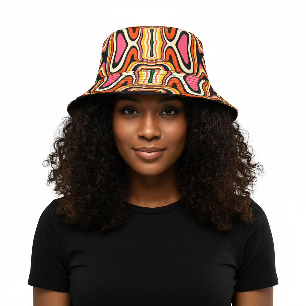 Harlem Print Magic Unisex Bucket Hat