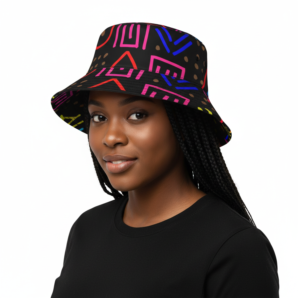 Harlem Print Magic Unisex Bucket Hat