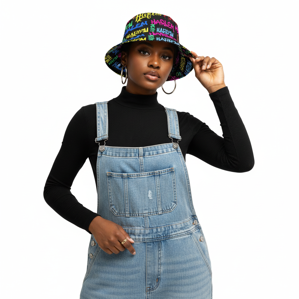 Harlem Print Magic Unisex Bucket Hat