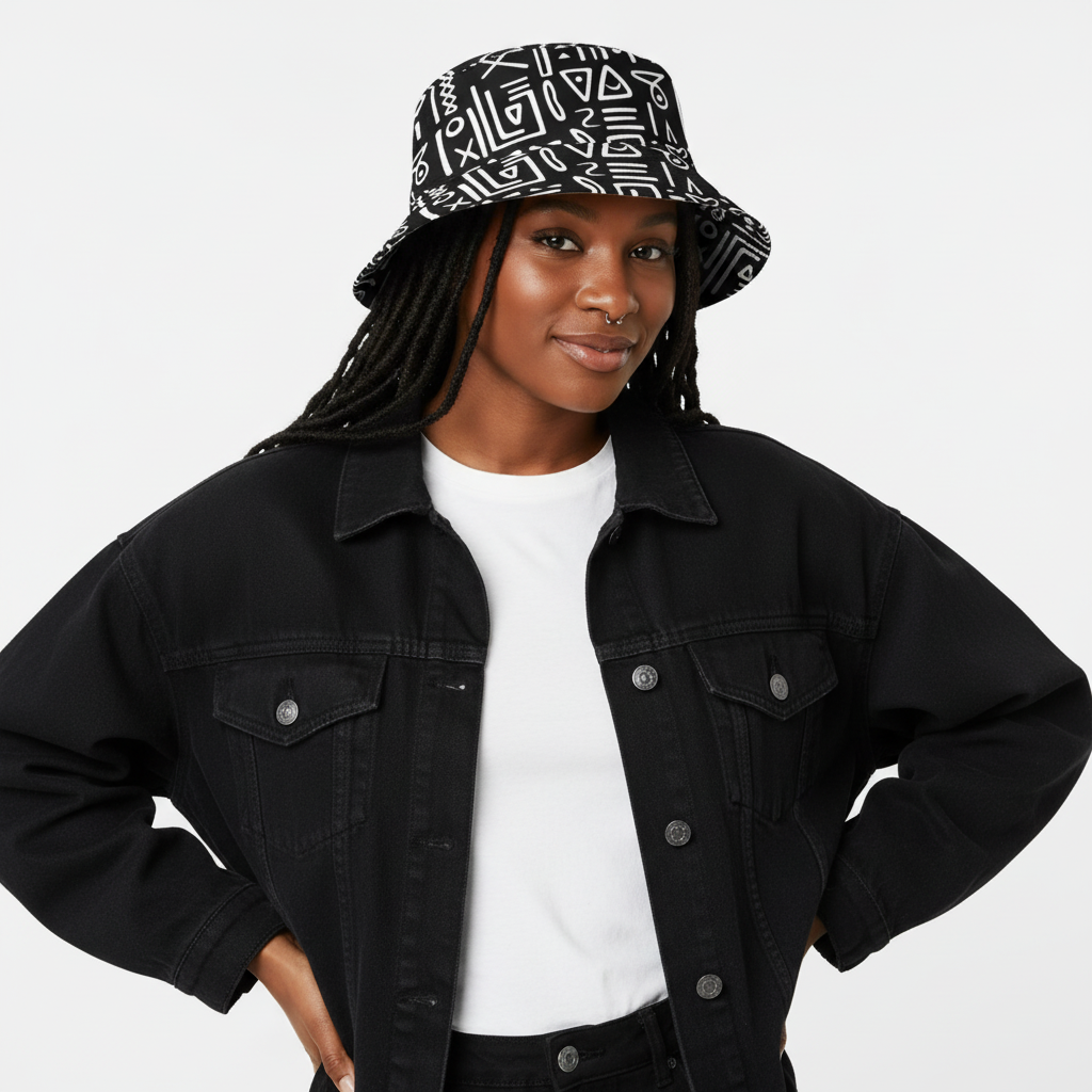 Harlem Print Magic Unisex Bucket Hat