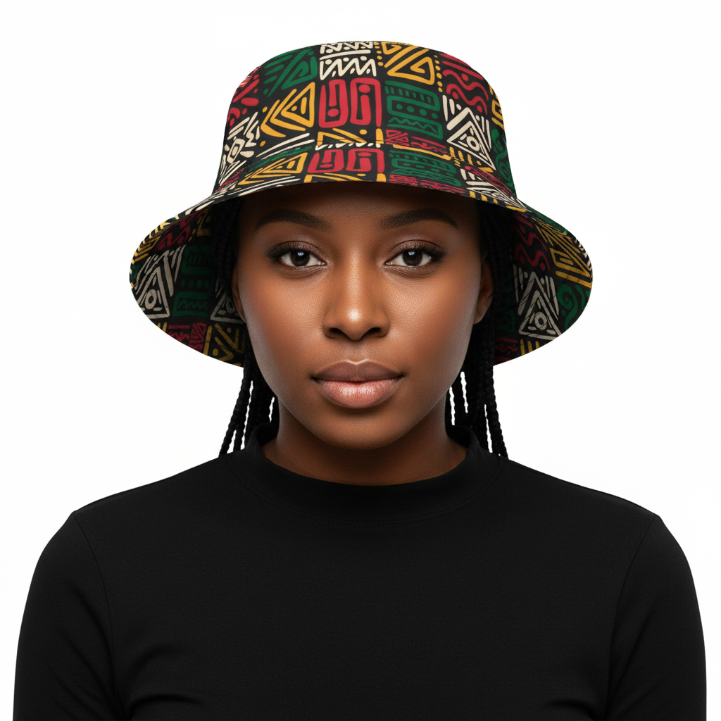 Harlem Print Magic Unisex Bucket Hat