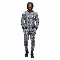 Men's All-Over Print Bomber Sweat Suit