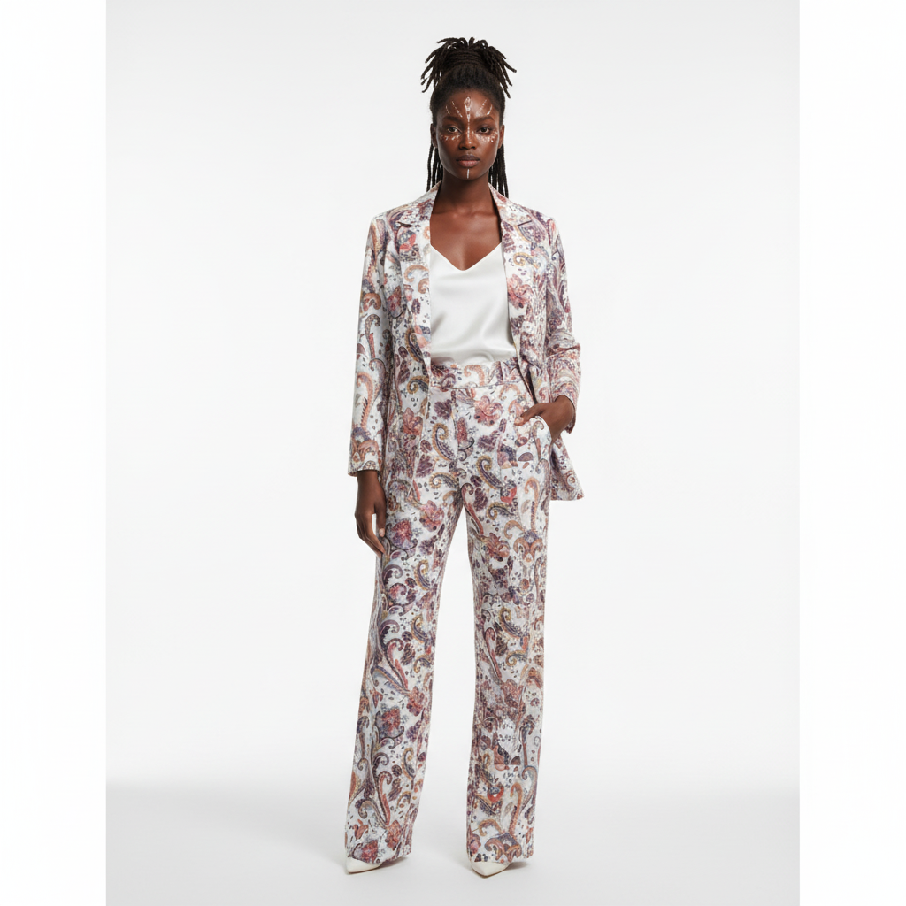 Women's Casual Pants Suit Set